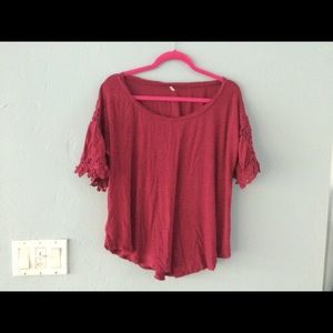 Free People lightweight knit top